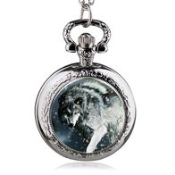 Taschenuhr, Herrenuhr, Pocket Watch Sprungdeckeluhr Wolf TA-Wolf 04