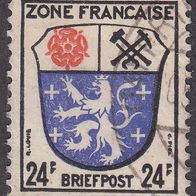 Alliierte Besetzung Französische Zone Allgemeine Ausgabe 9 O #017445