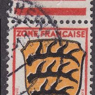 Alliierte Besetzung Französische Zone Allgemeine Ausgabe 8 O #017448