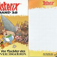 Asterix Band 38 Schreibblock DIN A5 - Sammlerstück für Asterix Fans