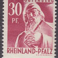 Französische Zone Rheinland Pfalz 9 * * #017358