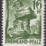 Französische Zone Rheinland Pfalz 6 * * #017379
