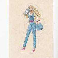 Panini 1990 Barbie neuste Erlebnisse Abziehbild 3