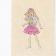 Panini 1990 Barbie neuste Erlebnisse Abziehbild 5