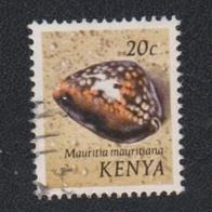 Kenia Freimarke " Muscheln " Michelnr. 39 o