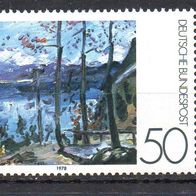 Bund BRD 1978, Mi. Nr. 0986, Deutscher Impressionismus, postfrisch #15034