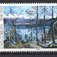 Bund BRD 1978, Mi. Nr. 0986, Deutscher Impressionismus, postfrisch #15035