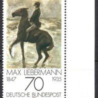 Bund BRD 1978, Mi. Nr. 0987, Deutscher Impressionismus, postfrisch #15037