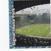 Panini Fussball 2008/09 Teilbild Stadion Borussia Dortmund Nr 166