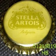 Stella Artois Brauerei Bier Kronkorken GOLD Belgien ...19 Kronenkorken neu unbenutzt