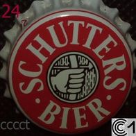 Schutters Bier 24 Brauerei Kronkorken ALT aus Holland Kronenkorken in neu + unbenutzt