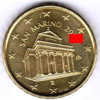 10 Cent San Marino 2010 Euro Kursmünze unzirkuliert / unc