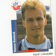 Panini Fussball 1996 Rene Schneider Hansa Rostock Nr 411