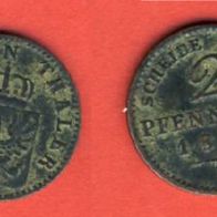 Scheide Münze 2 Pfenninge 1868.A. 180 Einen Thaler
