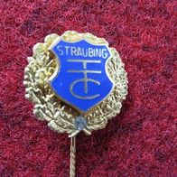 TTC Tischtennis Straubing Anstecknadel Ehrennadel mit Stein :