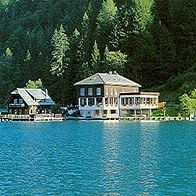 A 9714 Stockenboi Gasthof > Dolomitenblick < am Weßensee - Ostufer um 1984