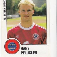 Panini Fussball 1988 Hans Pflügler FC Bayern München Bild Nr 241