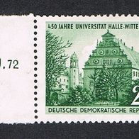 DDR 1952 MiNr.318 Randstück postfrisch