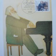 Bund 1177 MK Maximumkarte Musik 150. Geb. Johannes Brahms 1983