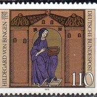Bund BRD 1979, Mi. Nr. 1018, Hildegard von Bingen, postfrisch #15093