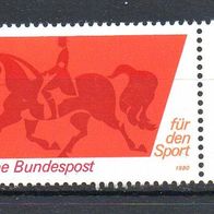 Bund BRD 1980, Mi. Nr. 1047, Sporthilfe, postfrisch #15218