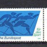 Bund BRD 1980, Mi. Nr. 1048, Sporthilfe, postfrisch #15222