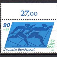 Bund BRD 1980, Mi. Nr. 1048, Sporthilfe, postfrisch #15223