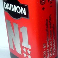 Daimon Allkraft N1, 9 Volt, Batterie für Sammler