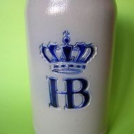 Bier-Maßkrug Hofbräu München aus Steinzeug