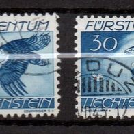 2x Liechtenstein gestempelt Michel 176