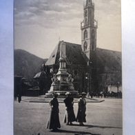 Ansichtskarte Bozen Südtirol Walterplatz 1908/9 (Fränzi Nr. 3472) ungebraucht Y62u