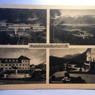 Ansichtskarte Sanatorium Hochzirl in Tirol (Chizzali 6759) ungebraucht Y66u