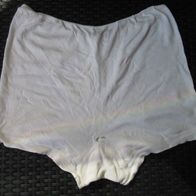 Damen Slip Gr. 50 Schlüpfer weiß Unter Hose Wäsche Dessous ohne Muster