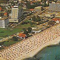 23743 Grömitz Strand und Hotels Luftbild 1988