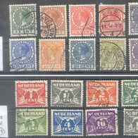 Briefmarken Niederlande 1924 Dauerserie Königin Taube