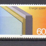 Bund BRD 1982, Mi. Nr. 1119, Energiesparen, postfrisch #15455