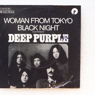 Deep Purple - Woman From Tokyo / Black Night, Single - EMI Electrola 1973