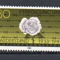 Bund BRD 1983, Mi. Nr. 1163, Verfolgung + Widerstand, postfrisch #15503