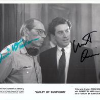 Robert DeNiro + Irwin Winkler (Produzent) - altes, orig. sign. Grossfoto