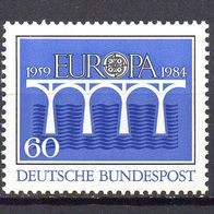 Bund BRD 1984, Mi. Nr. 1210, Europa 25 Jahre CEPT, postfrisch #15631