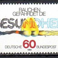 Bund BRD 1984, Mi. Nr. 1232, Anti-Raucher-Kampagne, postfrisch #15661
