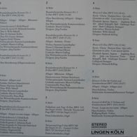 Johann Sebastian Bach - Brandenburgische Konzerte, Orgelwerke, Messen - 5 LP Box