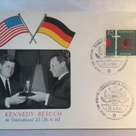 Bund Erinnerungskarte Kennedy-Besuch 23.-26.06.1963 K68