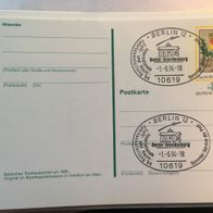 PK vorfrankiert MiNr. 980 Sonderstempel Berlin 01.06.1994 - K74