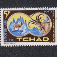Republique Du Tchad Sondermarke " Schutz von Wildtieren " Michelnr. 129 o
