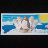 Ü - Ei Beipackzettel Stehauf - Pinguin / EU - K 94n 48