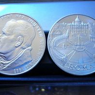 Medaille "Papst Johannes Paul II - 1983 ca. 33mm . ROMA . .##275
