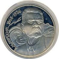 Rußland 1988 Gedenkmünze 1 Rubel - Motiv "Maksim Gorkiy" in PP - Neusilber ..##277