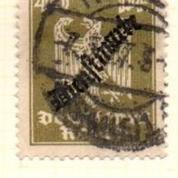 Deutsches Reich Dienstmarke gestempelt Michel Nr. 110