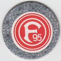 005 Emblemen / Logo Fortuna Düsseldorf Variante 6 in Silber POG Bundesliga Fußball Sc